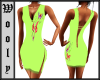 lime dress butterflyes