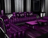 purple cuddle couch set