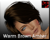 Warm Brow Hair - AMber