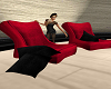 RedBlack Lounge Chairs