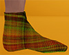 Mixed Plaid Socks (M)