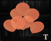 peach balloons