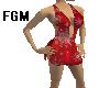 ! FGM Silk Dress (red)