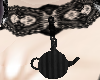 Lace Tea Pot Collar ~LC