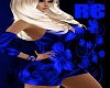 RC BLUE FLOWER DRESS