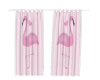 Pink Flamingo Curtains
