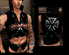 PVC iron cross vest