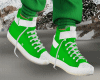 Holiday Green Sneakers
