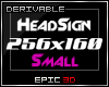 [3D]Dev*HeadSign Small|F