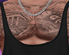 Black Tank Top+Tattoo