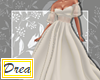 R- Cream Wedding Dress