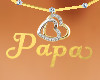 Papa Heart Necklace (F)