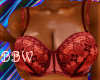 Brassiere BBW red