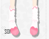 !S_Kawaii pink socks