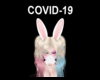 COVID-19 Headsign White