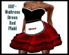 GBF~ Waitress Dress Red