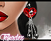 T|Love/Red Earrings