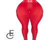 EMBX Red Latex Pants