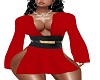 Red Kent Knit Dress rll