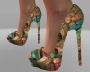 milti colored heels