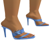 Brooke's  Heels/ Blue