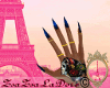 {LDC} Carnage Blue Nails