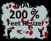 Feet Scaler 200%