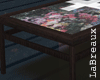 Floral Cross Table 