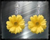 Yellow Daisy Earrings