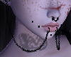 Black Ear To Lip Chains