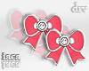 Pink Ribbon Earrings