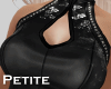 ! Leather Top Petite
