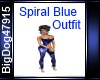 [BD] Spiral Blue Outfit
