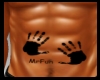 Hand belly tattoo MrFun