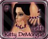 [KDM] Spike Rings PINK L