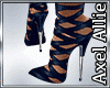 AA Blue Navy Stilettos