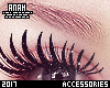 glitter lashes