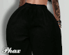 black joggers