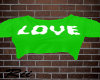 [W] 'Love' green top