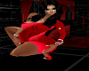 Red Silk Dress Toccara