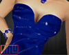 NNU*PB Blue Hot Dress
