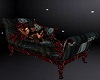 loung sofa black&red pos