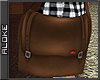 *AK* Brown Leather Bag