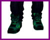 Shoes Leno - dark green