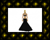 Angels black gown