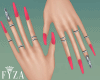 Nails Giula Pink