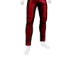 MARTY RED LEATHER PANT