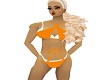 orange CAZ bikini