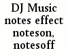 {LA} DJ music notes