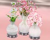 Diamond flower vase set